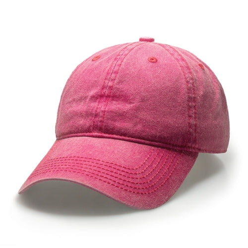 Classic Pigment Dyed Baseball Cap – Washed Cotton Baseball Cap Dad Hat