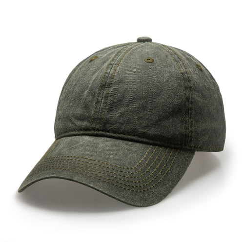 Classic Pigment Dyed Baseball Cap – Washed Cotton Baseball Cap Dad Hat
