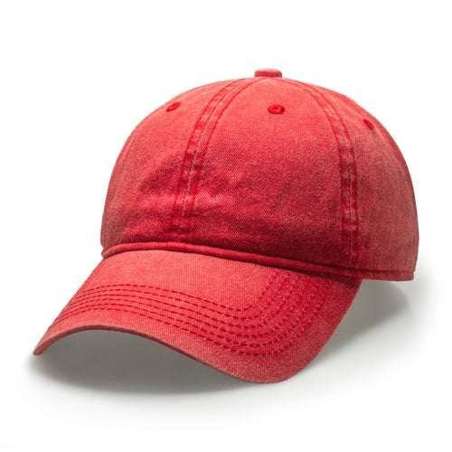Classic Pigment Dyed Baseball Cap – Washed Cotton Baseball Cap Dad Hat