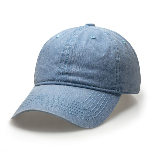 Classic Pigment Dyed Baseball Cap – Washed Cotton Baseball Cap Dad Hat