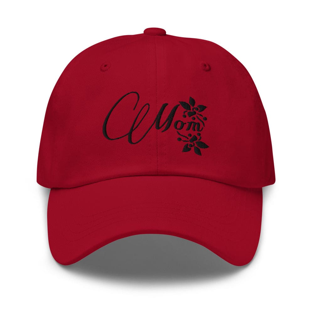 Embroidered Baseball Cap - Adjustable - Mom